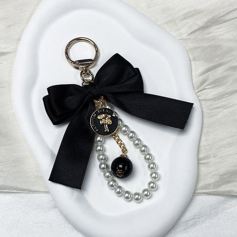 K02 Bowknot Car Keychain, Bag Pendant,Phone Strap